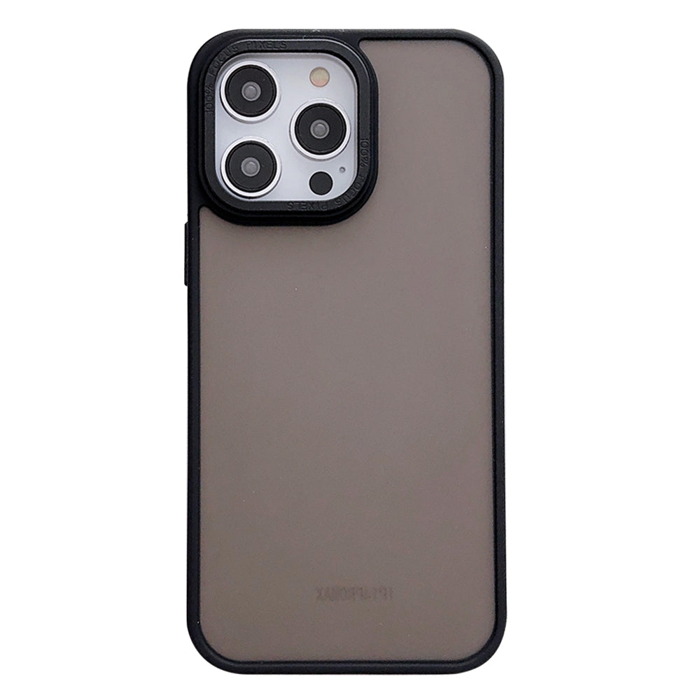For iPhone 14 Pro Max Skin-touch Anti-scratch Phone Case PC TPU Phone Back Cover- Dark Purple For iPhone 14 Pro Max Skin-touch Anti-scratch Phone Case PC TPU Phone Back Cover- Dark Purple